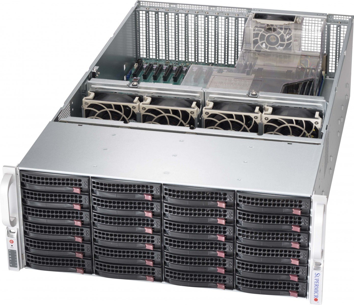 Supermicro CSE-846XA-R1K23B unité centrale Support Noir 1200 W