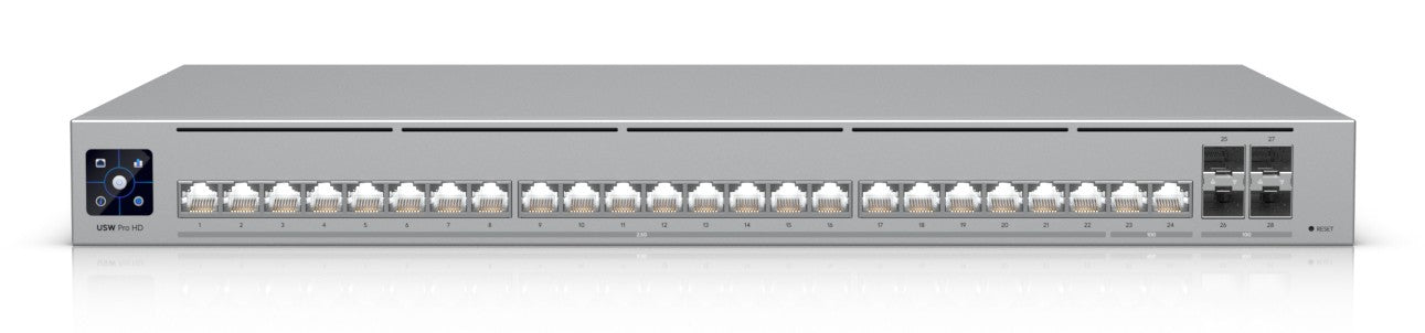 Ubiquiti UniFi Pro HD 24 Géré L2/L3 2.5G Ethernet (100/1000/2500) 1U Gris