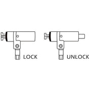 Techly IQ-LOK-15-K Câble de sécurité pour ordinateur portable Nano Slot Clé 1.8m