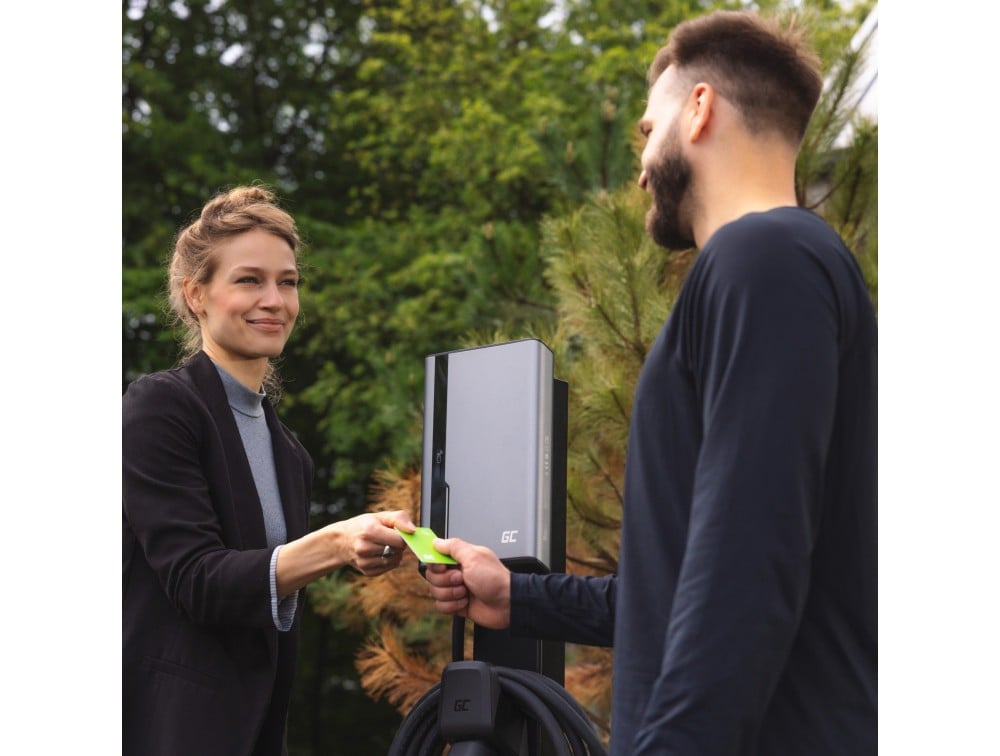 Green Cell EVGCAKNFC5 HabuDen Jeu de cartes NFC cartes d'acces pour borne de recharge EV