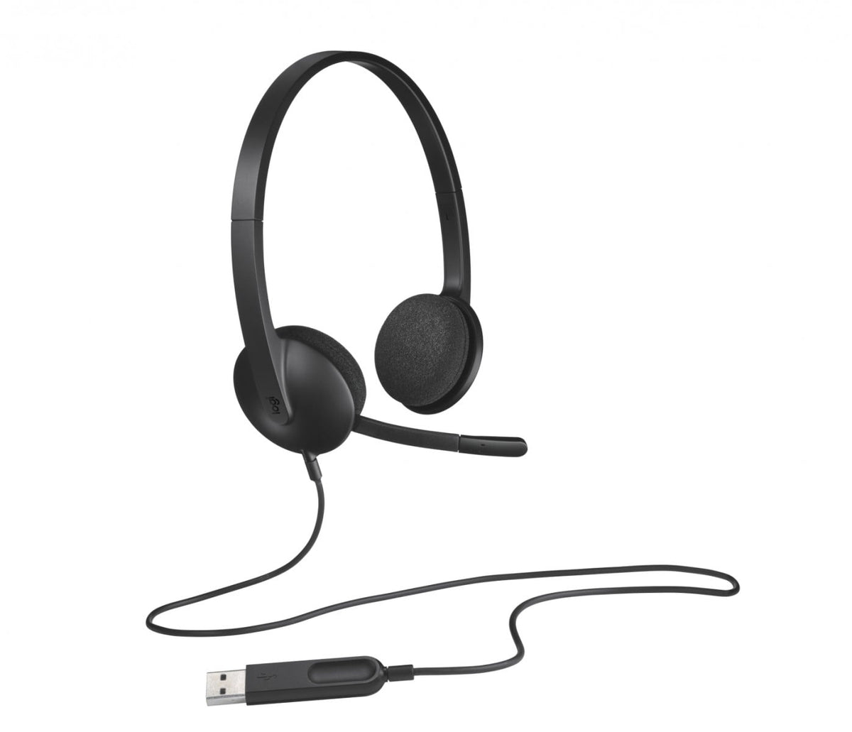 Logitech 981-000507 H340 Casque USB filaire noir