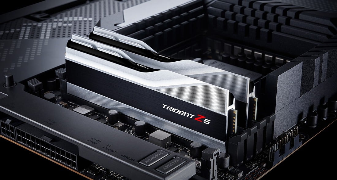 G.Skill Trident Z F5-6000J3636F16GX2-TZ5S module de mémoire 32 Go 2 x 16 Go DDR5 288-pin DIMM