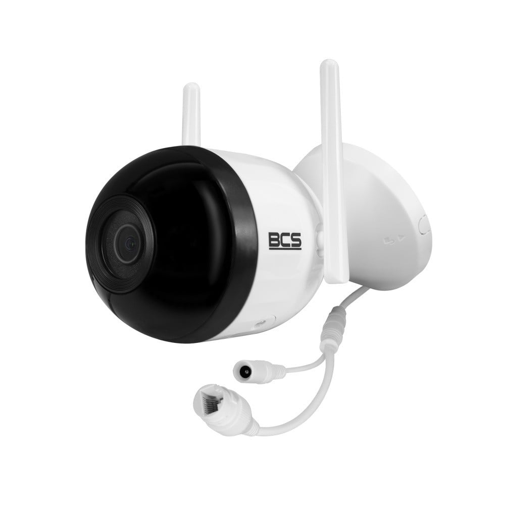 BCS BCS-L-THOME01 Caméra extérieure Wi-Fi 4 MP avec reconnaissance de personnes et LED IR
