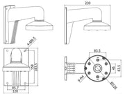Hikvision DS-1273ZJ-135 Wall mount