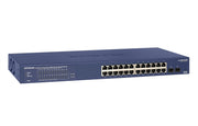 NETGEAR GS724TP Géré L2/L3/L4 Gigabit Ethernet (10/100/1000) Connexion Ethernet, supportant l'alimentation via ce port (PoE) 1U Noir, Gris