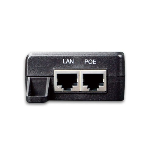PLANET POE-163 commutateur réseau Gigabit Ethernet (10/100/1000) Connexion Ethernet, supportant l'alimentation via ce port (PoE) Noir