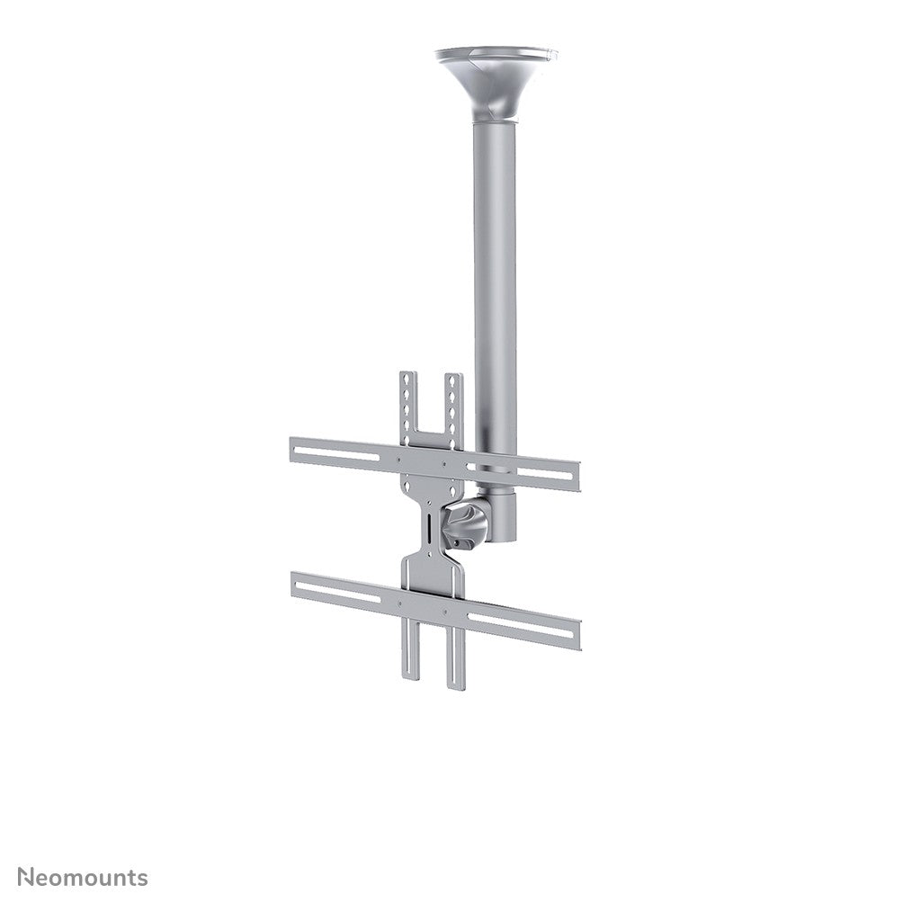 NEOMOUNTS FPMA-C400SILVER Support de plafond pour écran de 32-60p - h 64-104 cm