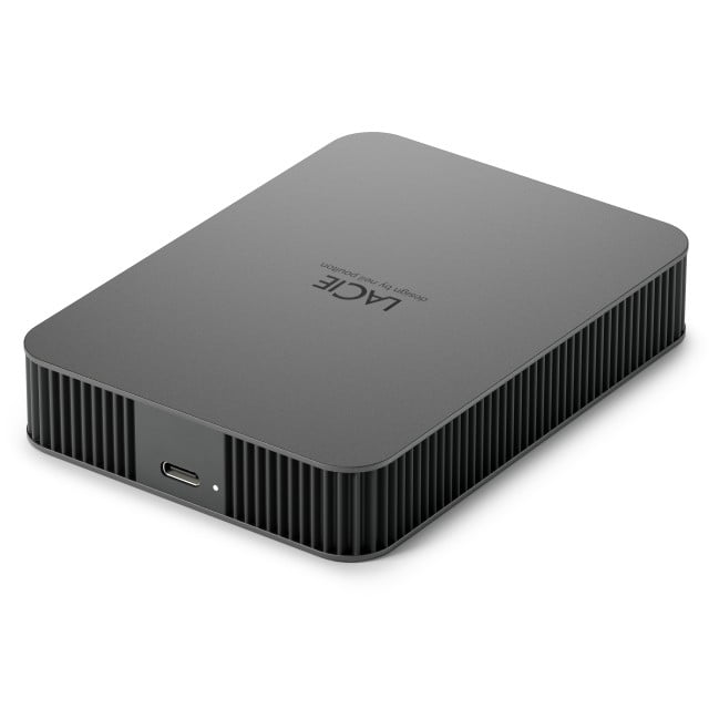 LACIE External Portable Hardrive 5To USB 3.2 Gen 1 up to 5Gb/s USB-C
