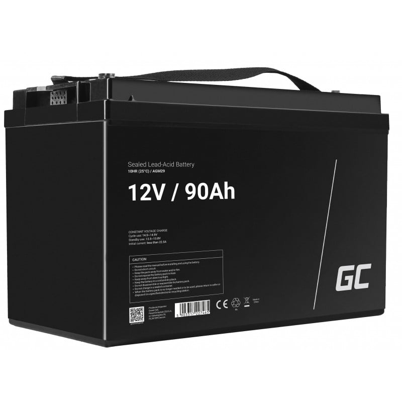 Green Cell AGM29 Batterie de l'onduleur Sealed Lead Acid (VRLA) 12 V 90 Ah