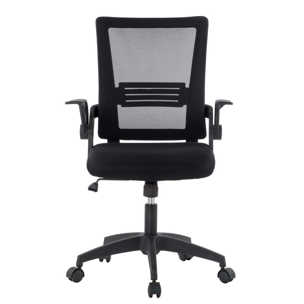 Techly ICA-CT MC003BK Chaise de bureau noire
