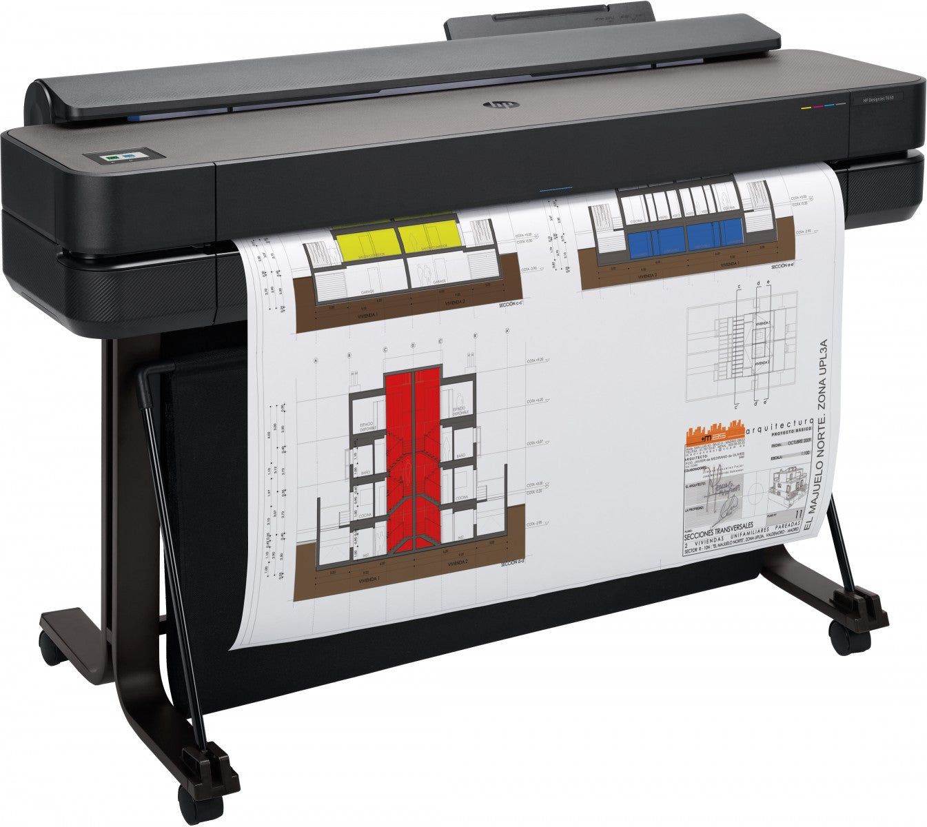 HP DesignJet T650 36p LFP 2025 Colour Ink-Jet A0 ANSI D Roll 91.4cmx45.7 m 2400x1200dpi 0.45 min/page USB LAN Wi-Fi
