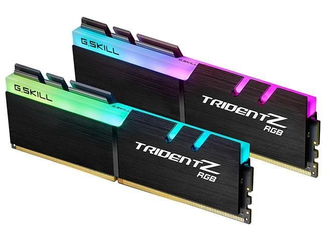 G.Skill Trident Z RGB (For AMD) F4-3200C16D-32GTZRX module de mémoire 32 Go 2 x 16 Go DDR4 288-pin DIMM