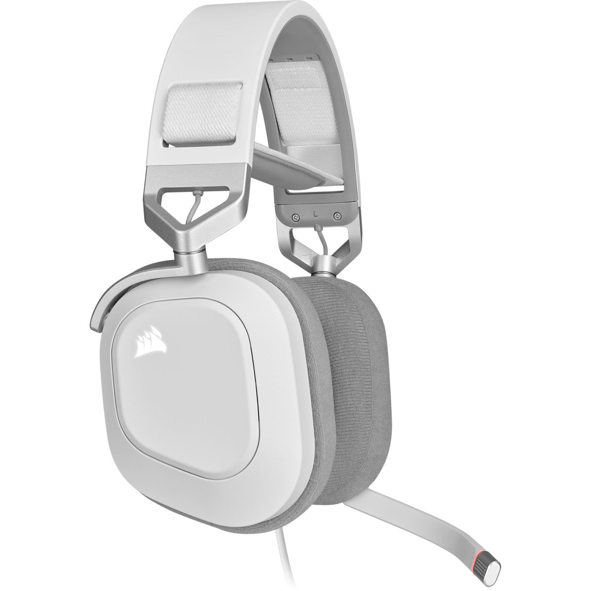 Corsair HS80 RGB USB Casque Avec fil A la main Gaming Blanc