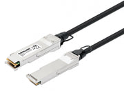 Intellinet 508513 câble InfiniBand et a fibres optiques 2 m QSFP+ Noir, Argent