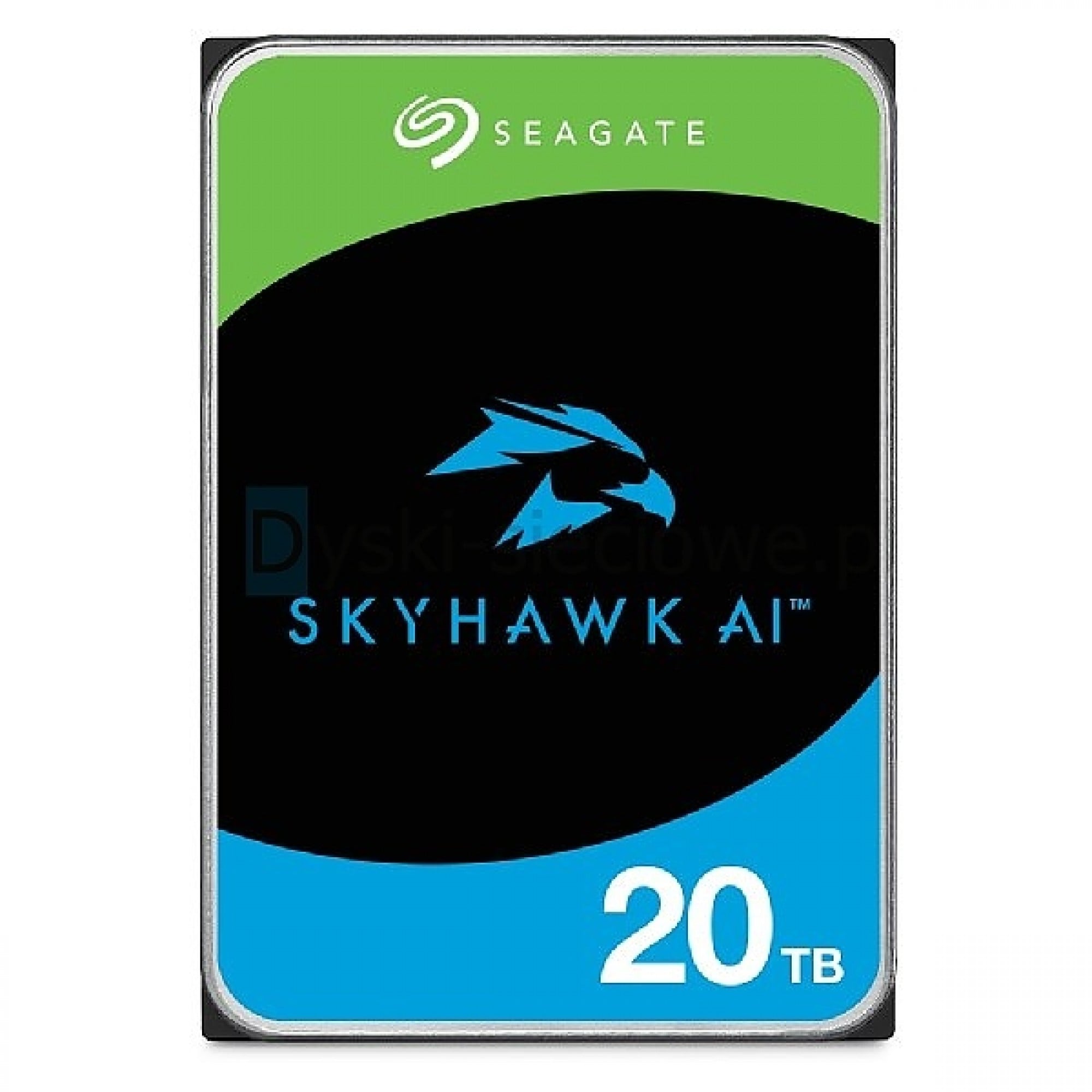 SEAGATE Surveillance Video Optimized AI Skyhawk 20To HDD SATA 6Gb/s 512Mo cache 3.5p CMR Helium