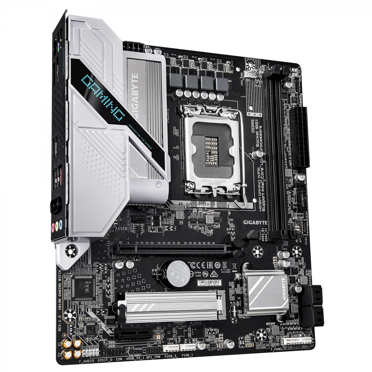 GIGABYTE H810M GAMING WIFI6 carte mere Intel H810 LGA 1851 (Socket V1) micro ATX