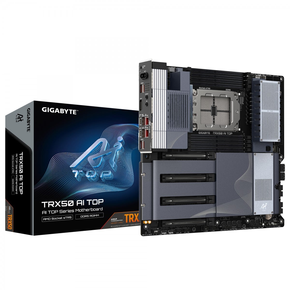GIGABYTE TRX50 AI TOP carte mere AMD TRX50 Socket sTR5 ATX étendu