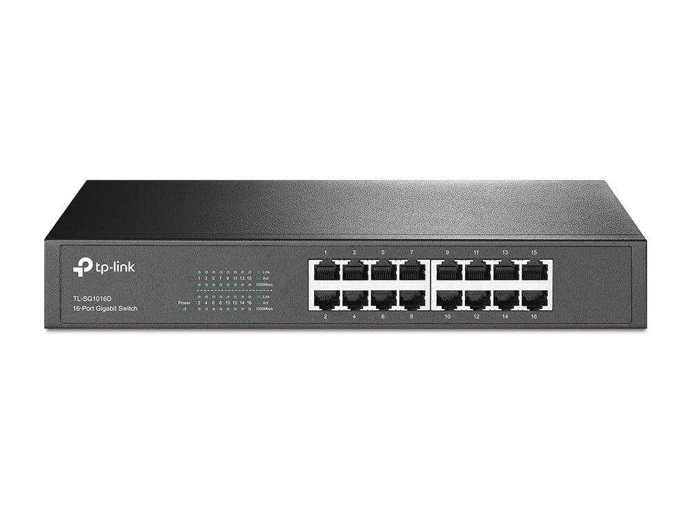 16 port Desktop/Rackmount Gigabit Switch