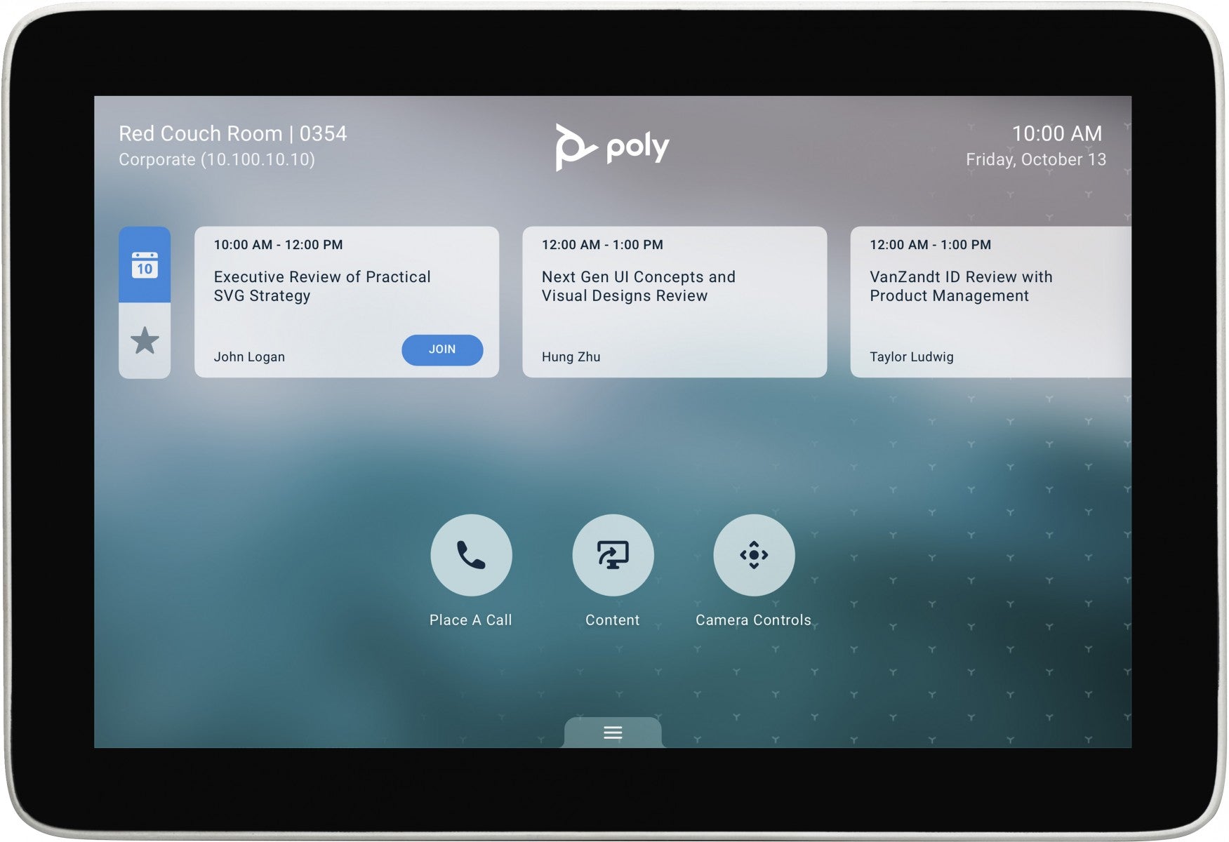 POLY TC8 CONTROLEUR POUR G7500 et Studio X30 & X50 8" TACTILE