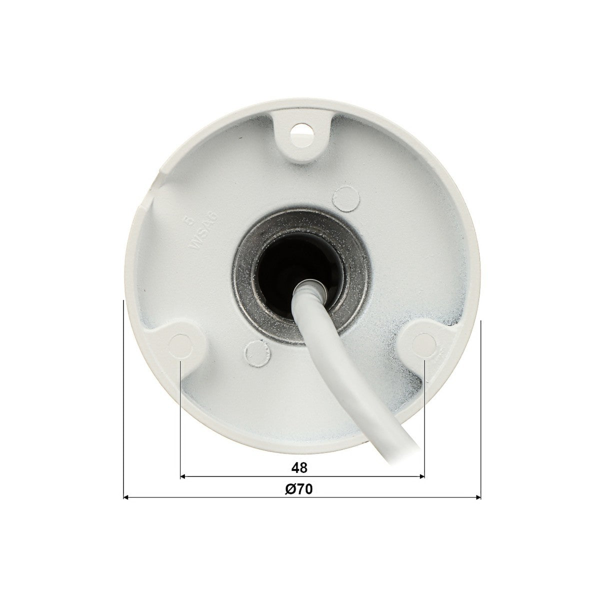 Hikvision DS-2CD2063G2-LI2U(2.8mm) 6 MP caméra réseau Bullet avec Acusense et éclairage hybride intelligent fixe