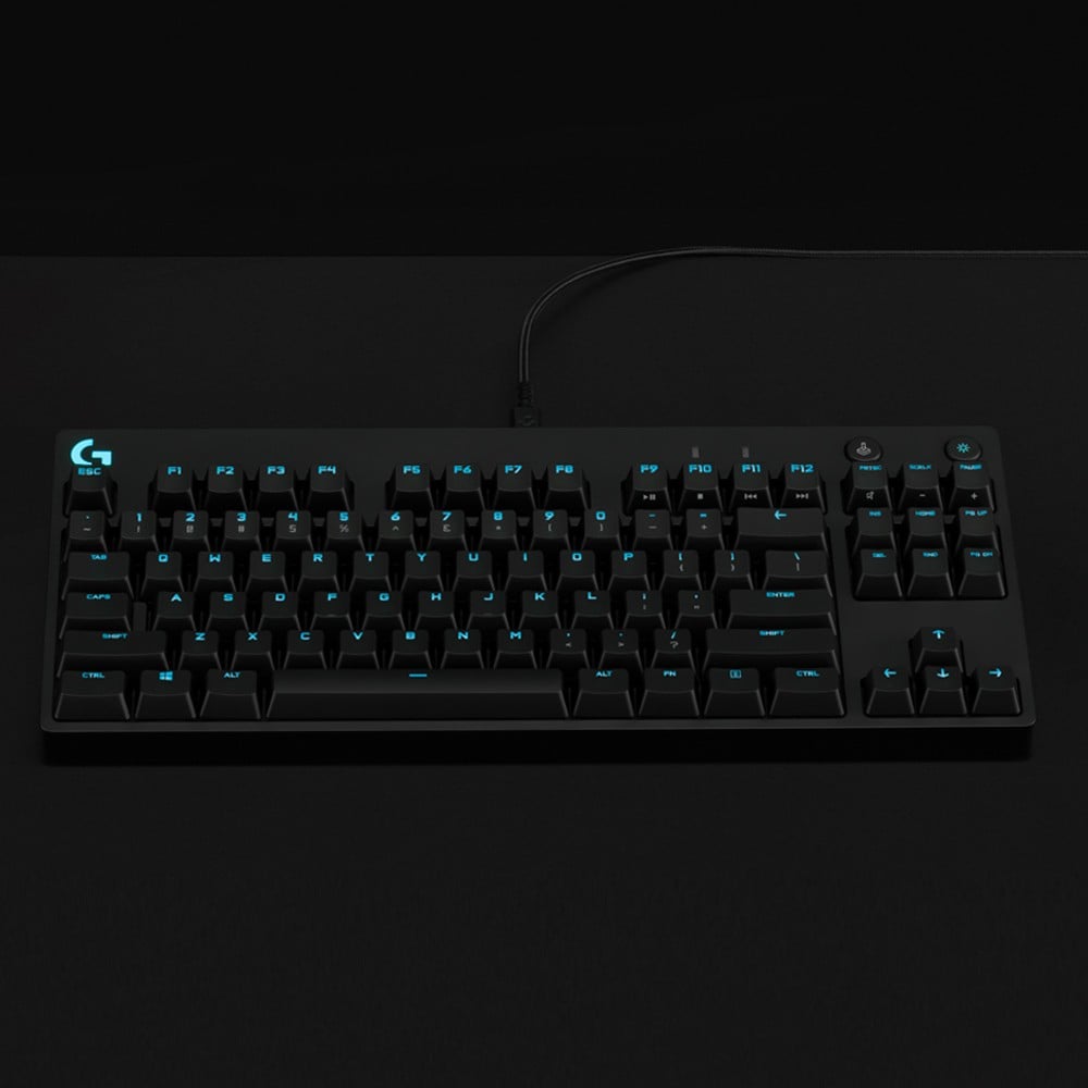 Logitech G PRO clavier Gaming USB QWERTY US International Noir