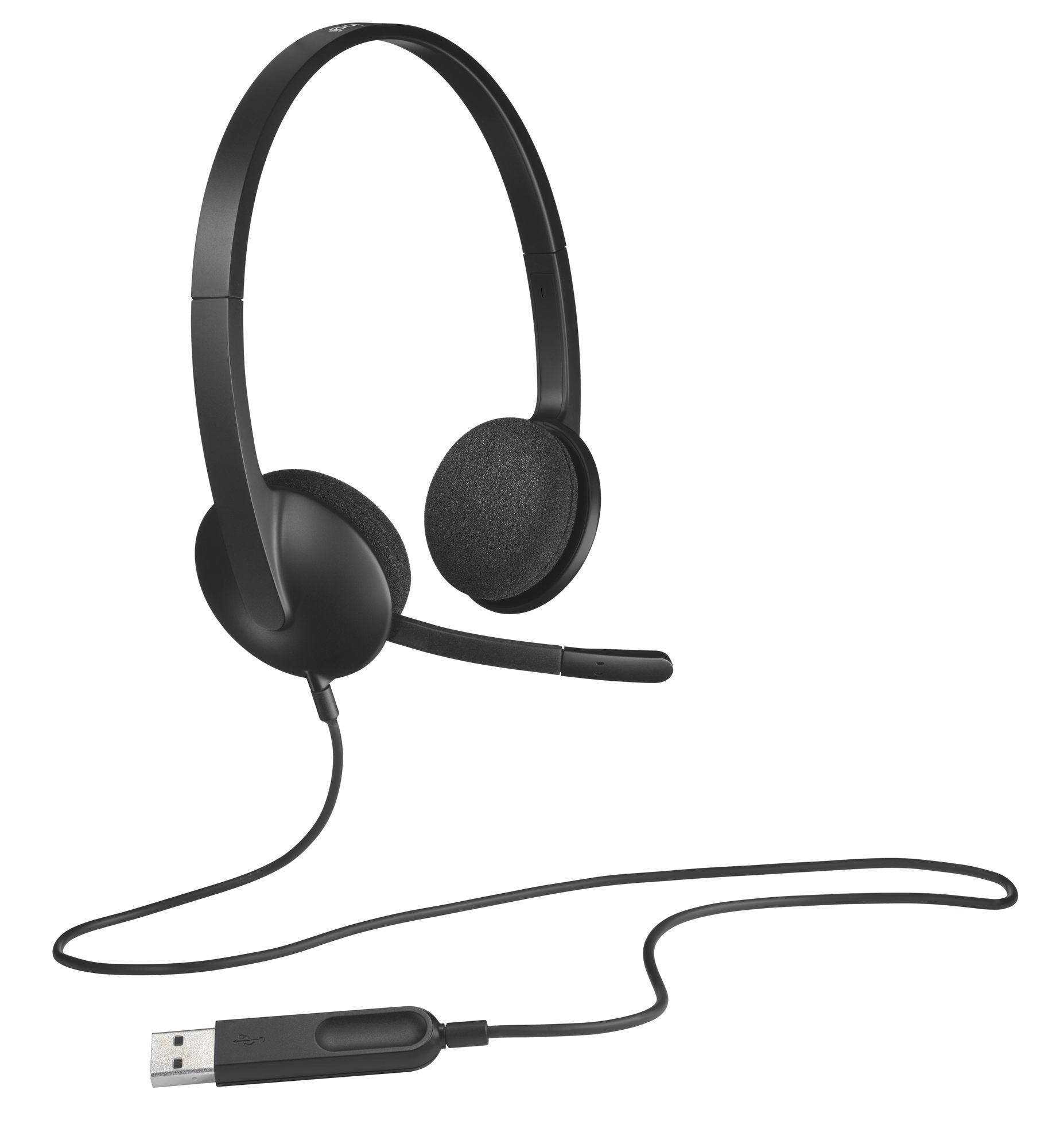 LOGITECH USB Headset H340 Headset on-ear wired