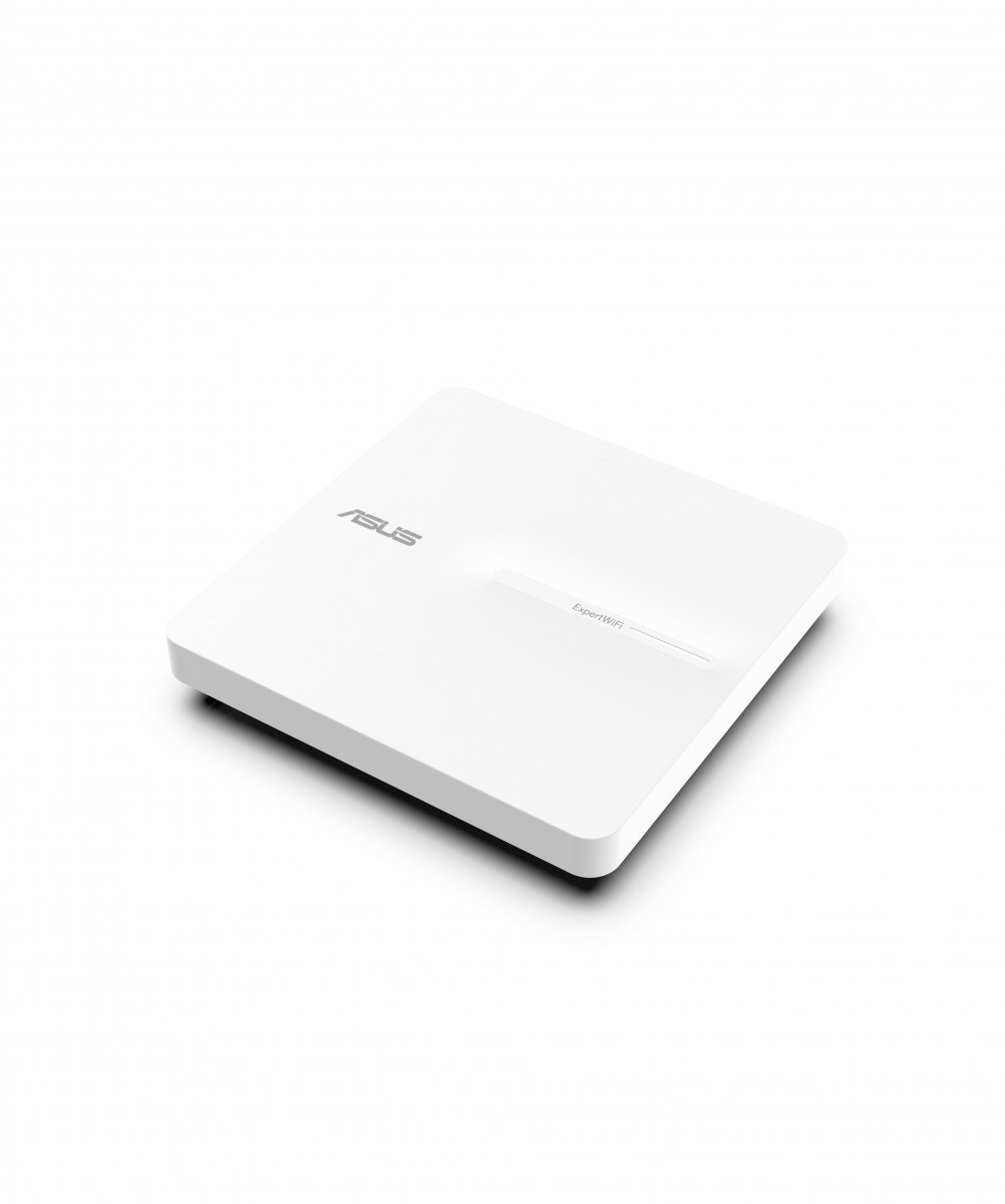 ASUS ExpertWiFi EBA63 AX3000 Point daccès WiFi 6 Bi-bande - PoE supporte jusquà 5 SSID et VLAN réseau auto-défini compatible Aimesh