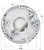 Hikvision DS-2CD2386G2H-IS2U/SL(2.8mm) caméra réseau fixe turret 8MP avec AcuSense, lumiere stroboscopique et avertissement sonore
