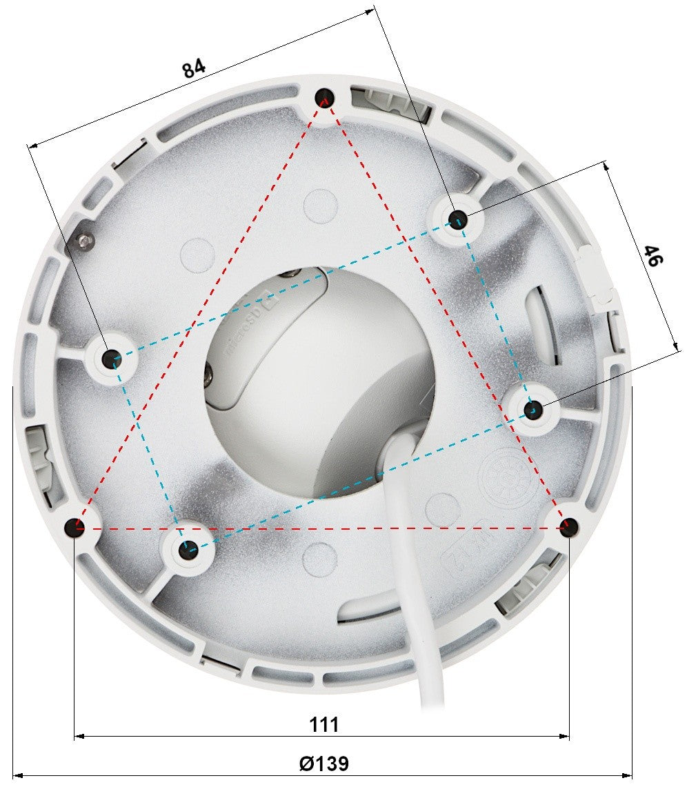 Hikvision DS-2CD2386G2H-IS2U/SL(2.8mm) caméra réseau fixe turret 8MP avec AcuSense, lumiere stroboscopique et avertissement sonore