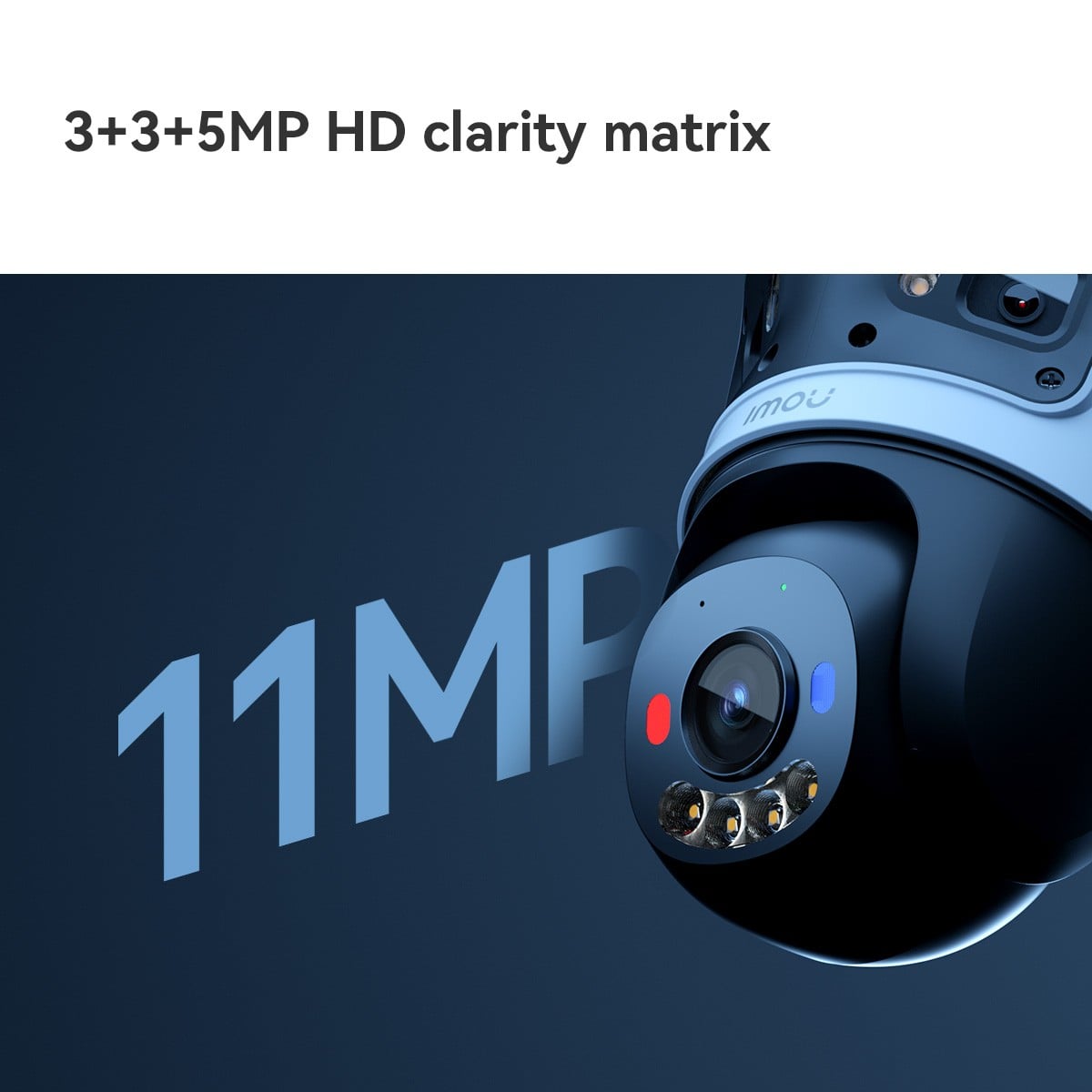Imou IPC-S7UP-11M0WED Caméra IP Imou Cruiser Triple 11MP (3MP+3MP+5MP)