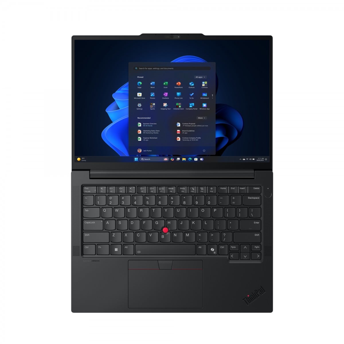 "Lenovo ThinkPad E14 Gen 7 (Intel) Copilot+ PC Intel Core Ultra 5 228V Ordinateur portable 35,6 cm (14"") WUXGA 32 Go LPDDR5x-SDRAM 512 Go SSD Wi-Fi 6E (802.11ax)"