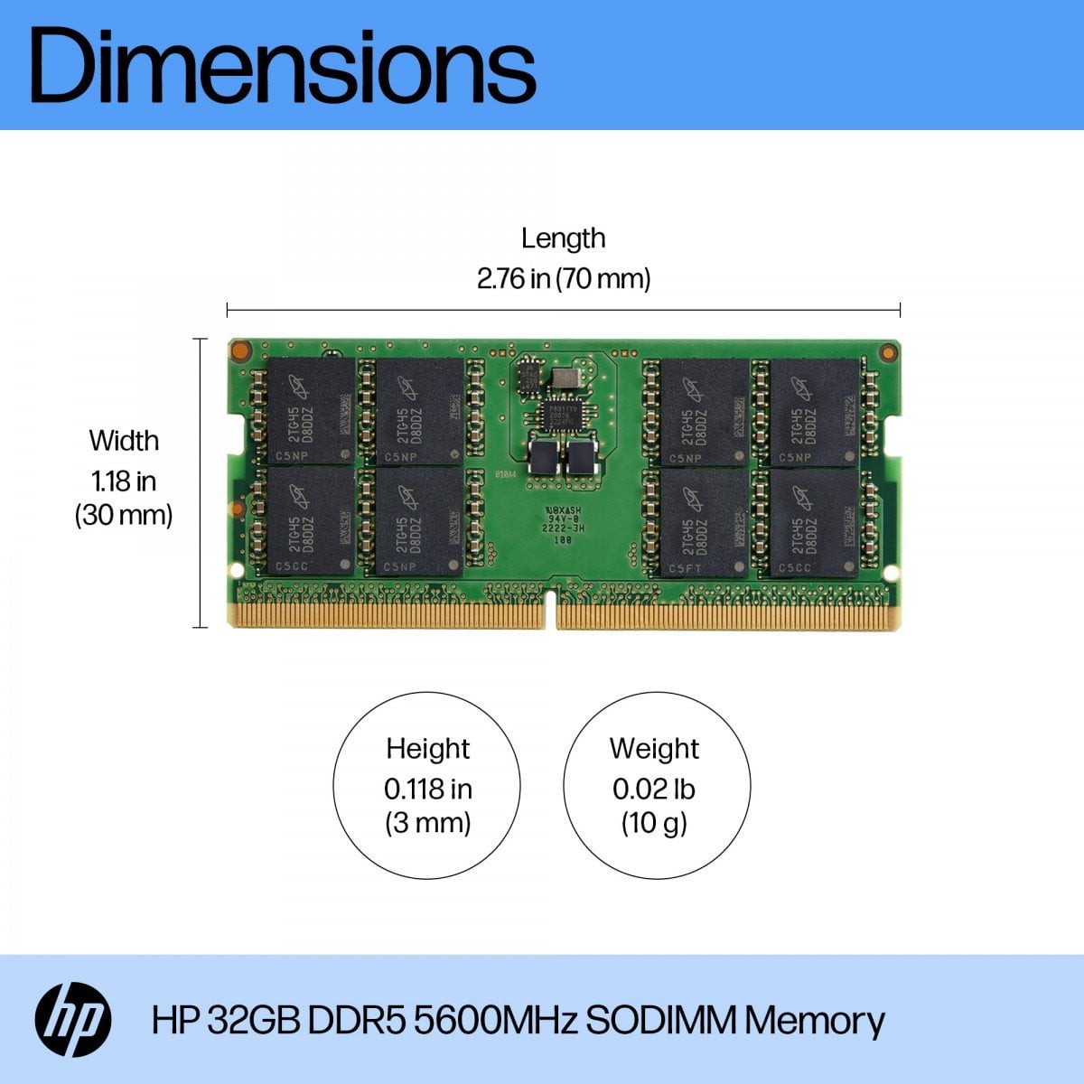 HP AL0M7AA module de mémoire
