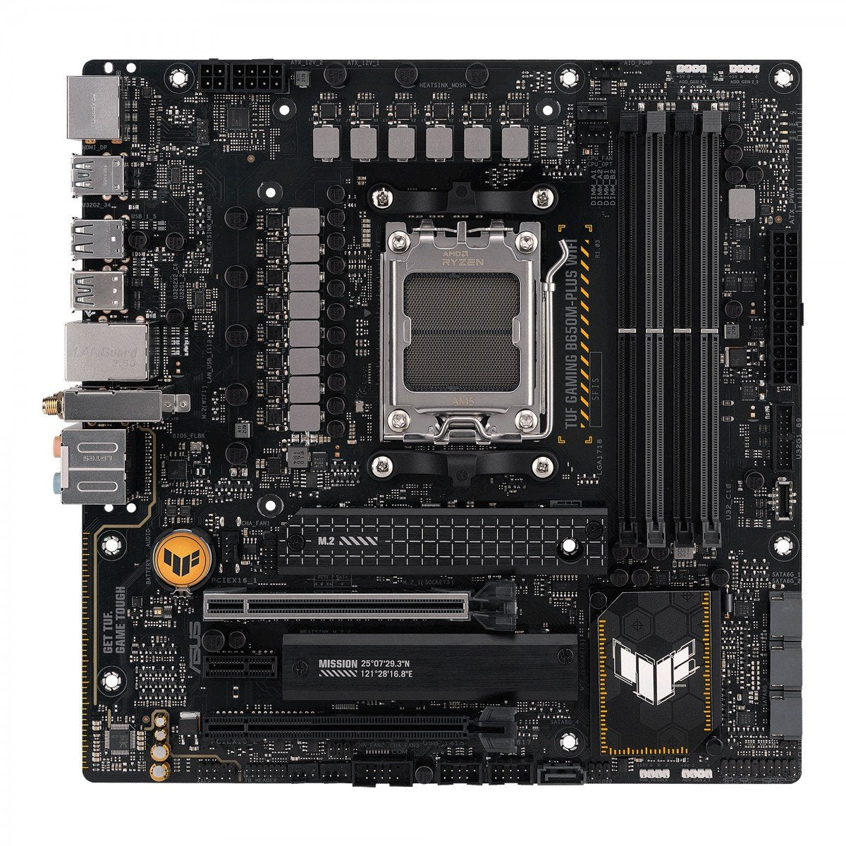 ASUS TUF GAMING B650M-PLUS WIFI AM5 DDR5 mATX MB