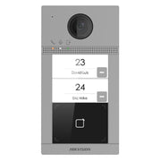 Hikvision DS-KV8213-WME1(C) Station de porte en métal a 2 boutons pour villa
