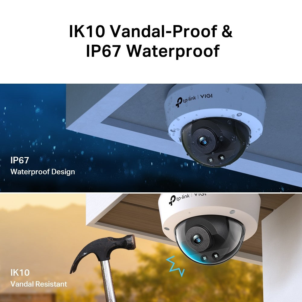 TP-LINK VIGI C240I 4MP Dome Network Camera 4mm