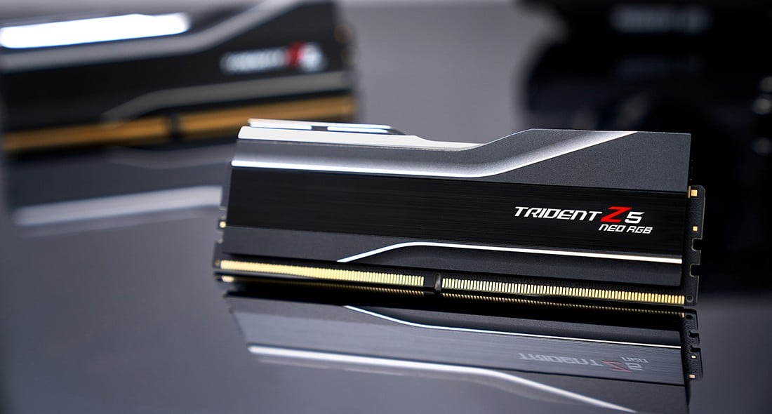 G.Skill Trident Z5 Neo RGB F5-6000J3038F16GX2-TZ5NR module de mémoire 32 Go 2 x 16 Go DDR5 288-pin DIMM