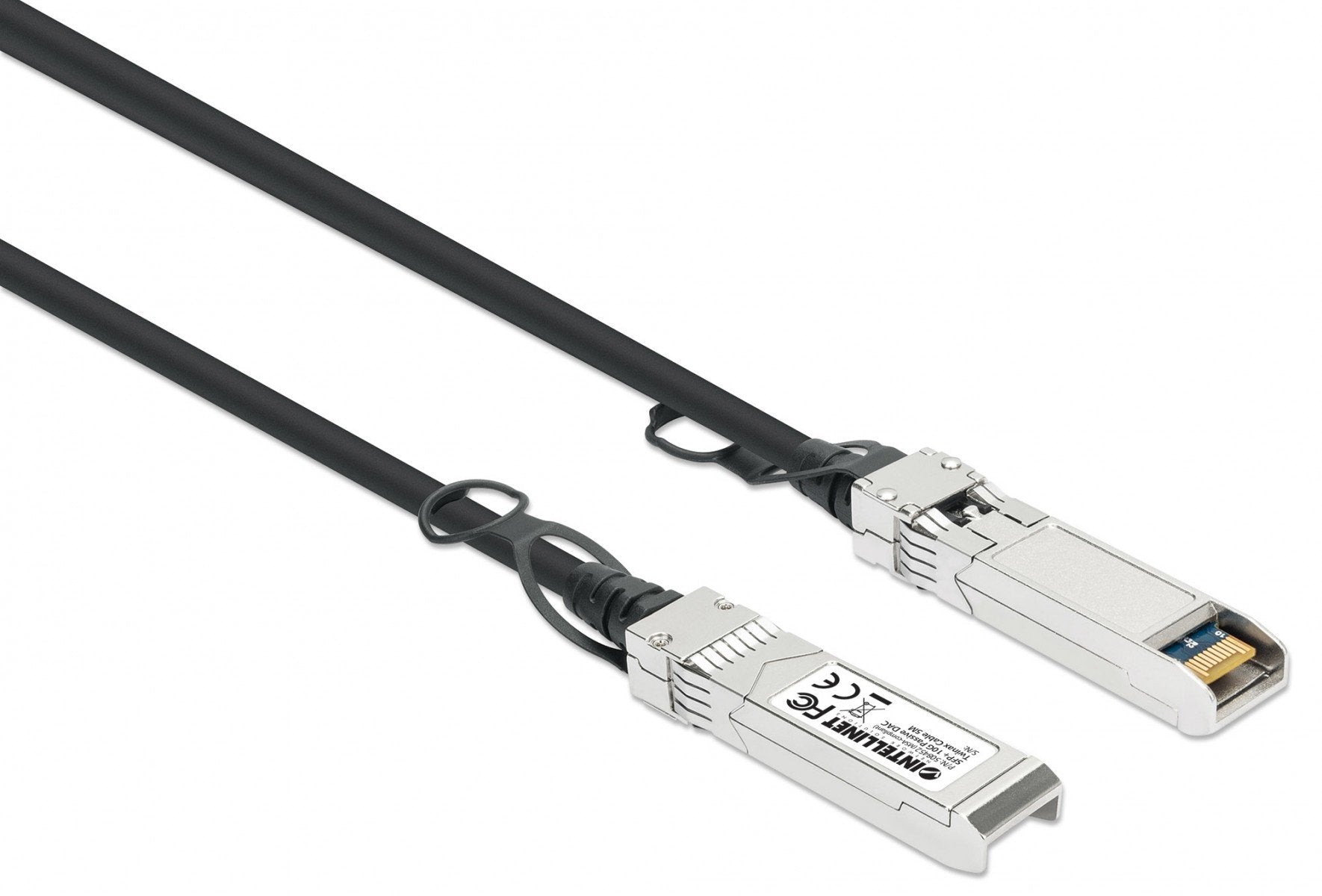 Intellinet 508452 câble InfiniBand et a fibres optiques 5 m SFP+ Argent