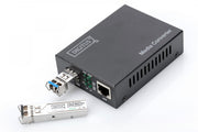 Digitus DN-82211 convertisseur de support réseau 10000 Mbit/s Noir