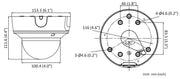 Hikvision DS-2CD2743G2-IZS(2.8-12mm) 4 MP AcuSense Motorized Varifocal Dome Network Camera