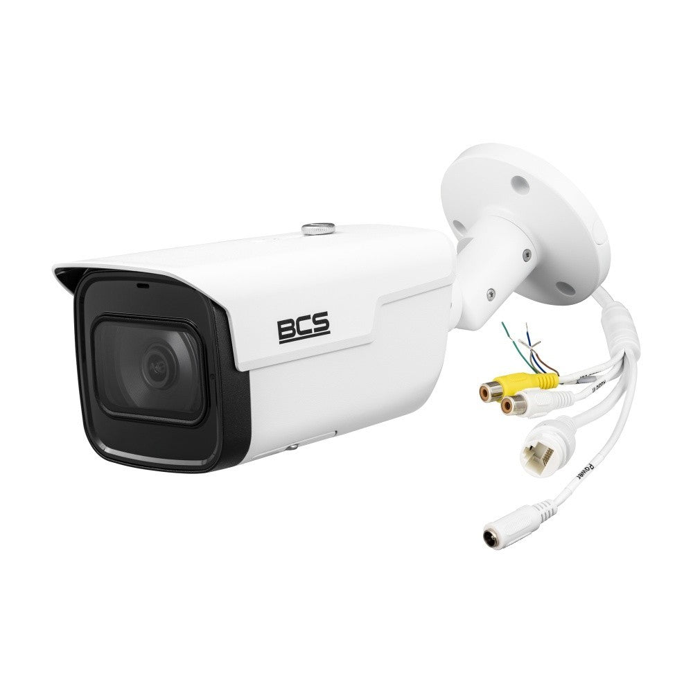 BCS BCS-L-TIP35FSR8-Ai2 Caméra IP tubulaire 5MP avec technologie SkyLight et WDR 120dB