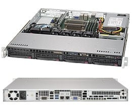 Supermicro SuperChassis 813MFTQC-350CB2 Support Noir 350 W