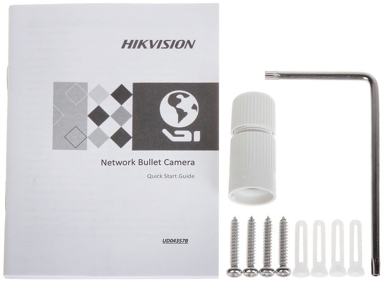 Hikvision DS-2CD2T86G2-ISU/SL(2.8mm)(C) 4K AcuSense Strobe Light and Audible Warning Fixed Bullet Network Camera