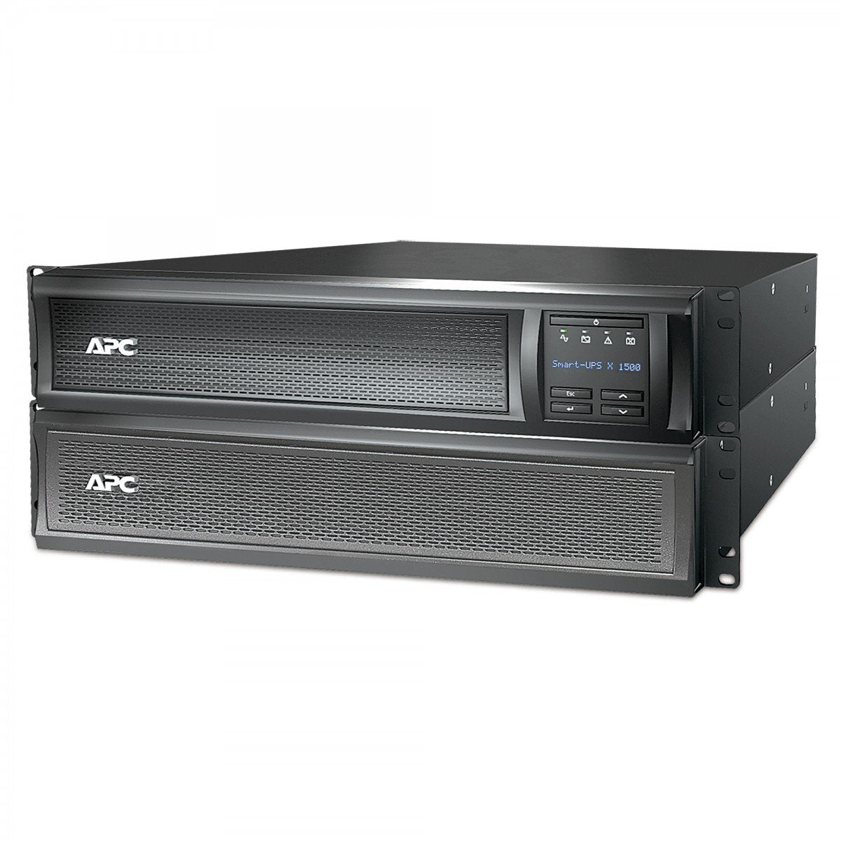 APC Smart-UPS X 1500 Rack/Tower LCD UPS Rack AC 230V 1200Watt 1500VA Ethernet RS-232 USB output connectors 8 2U Black