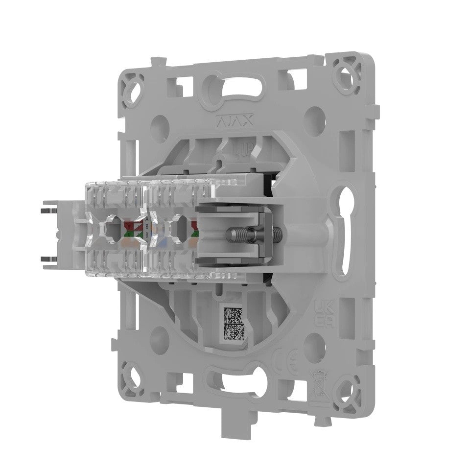 Ajax Systems 128846.165.BL Prise LAN RJ45 encastrée noire - OutletCore (LAN)