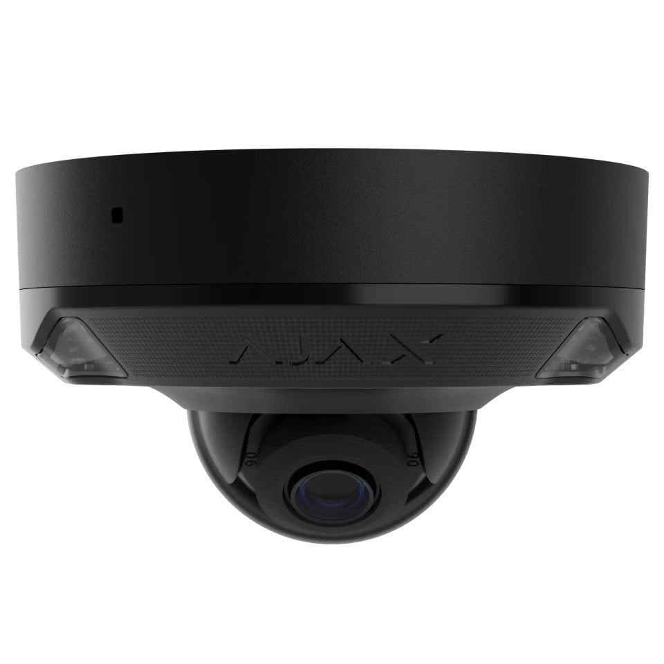 Ajax Systems 126274.214.BL1 Caméra réseau DomeCam Mini HL 8 Mp 4 mm - noir