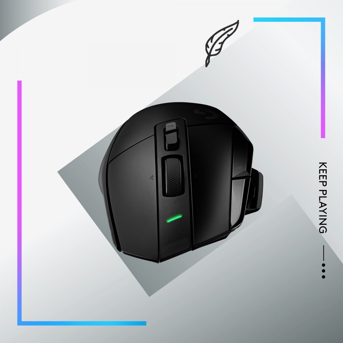 LOGITECH G502 X LIGHTSPEED - BLACK/CORE - EER2