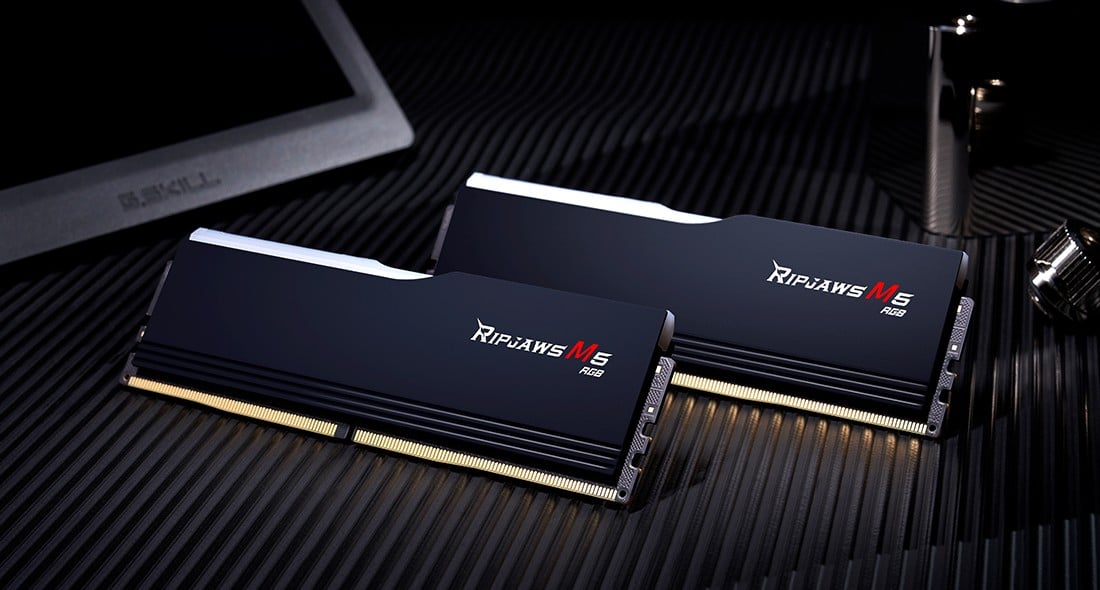G.Skill Ripjaws M5 RGB F5-5200J4040A32GX2-RM5RK module de mémoire 64 Go 2 x 32 Go DDR5