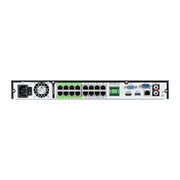 BCS BCS-L-NVR1602-A-4KE-16P(2L) Enregistreur IP 16 canaux avec PoE 130W et support de caméra 12MP