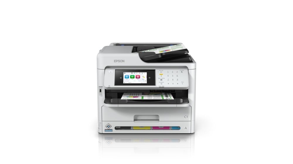 EPSON WorkForce Pro WF-C5890DWF MFP colour ink-jet A4 25ppmprint 330 sheets USB 2.0 Gigabit LAN Wi-Fi NFC USB 2.0 host