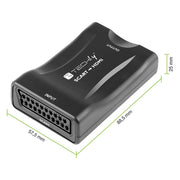 Techly IDATA SCART-HDMI3 Convertisseur AV Euro SCART vers HDMI 720p/1080p